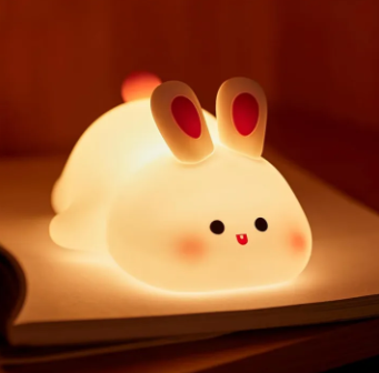 Cute Silicone Bunny Lamp