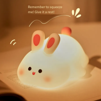 Cute Silicone Bunny Lamp