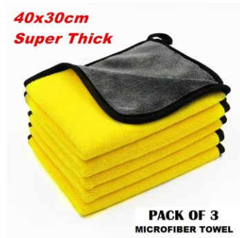 Microfiber Towel Set (3-Pack)